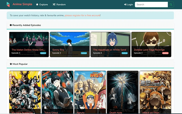 AnimeSimple